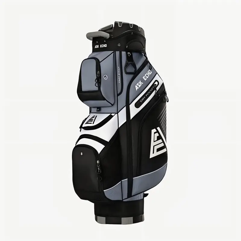 Golf T-Lock Golf Cart Bag, Quiet 14-Way Full-Length Divider,golf accessories,golf bags,golf bags for men,golf bag,best golf bags,golf cart bag