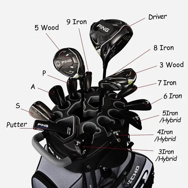Golf T-Lock Golf Cart Bag, Quiet 14-Way Full-Length Divider,golf accessories,golf bags,golf bags for men,golf bag,best golf bags,golf cart bag